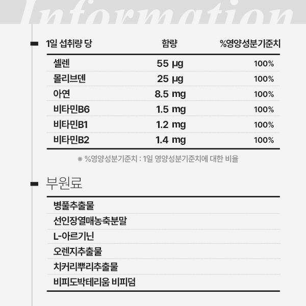[안국건강] 잔티움 나이트버닝 더블컷 1박스 (1개월)