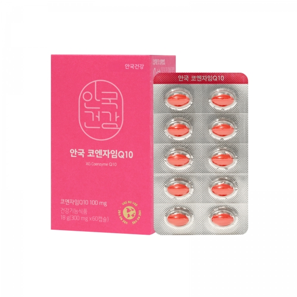 [안국건강] 코엔자임Q10 미니 60캡슐 (2개월분)