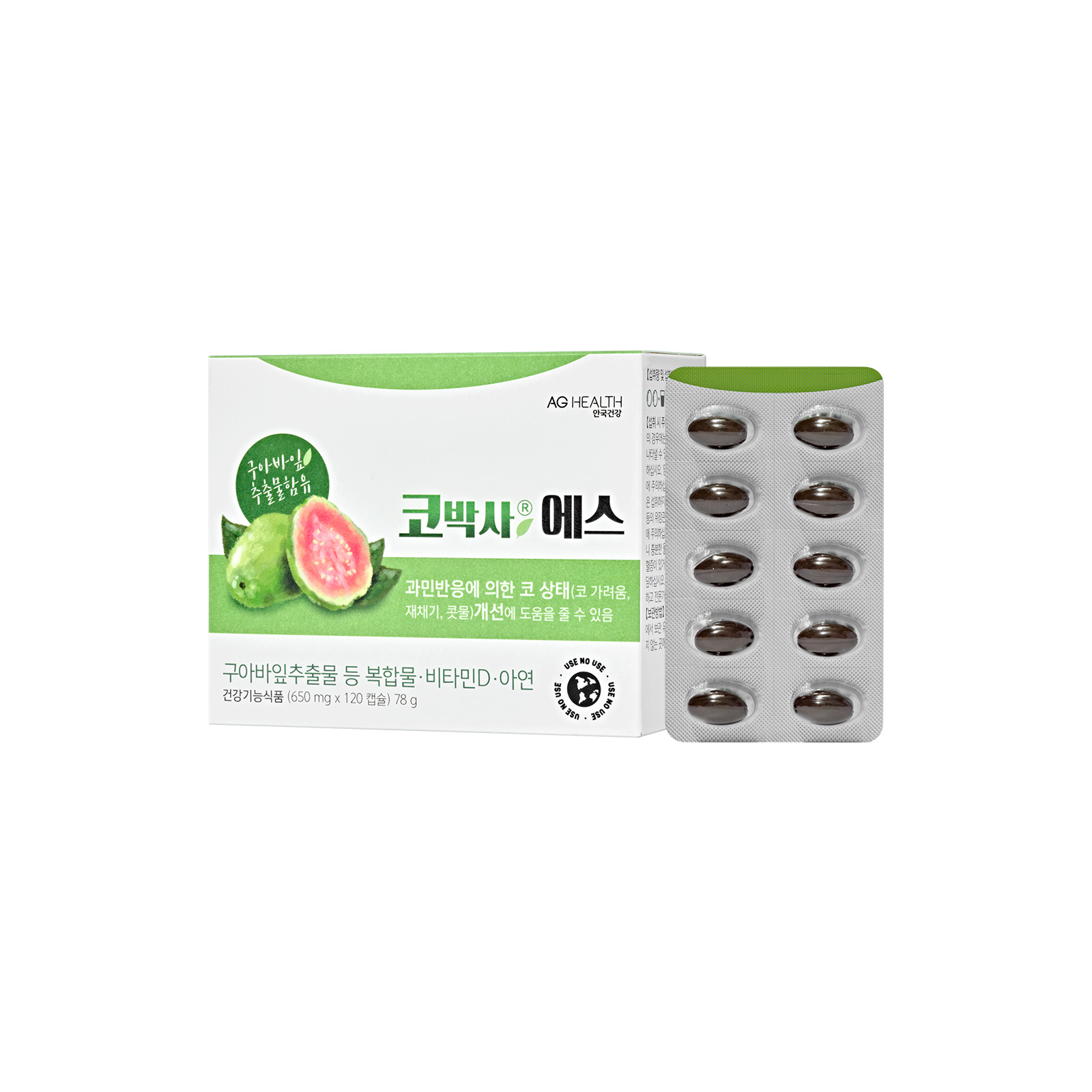 [안국건강] 코박사 에스 120캡슐 (1개월분)