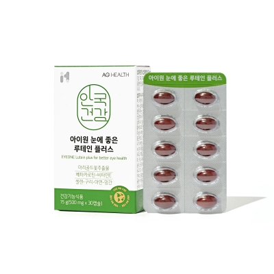 [안국건강] 아이원 눈에 좋은 루테인 플러스 30캡슐 (1개월분)