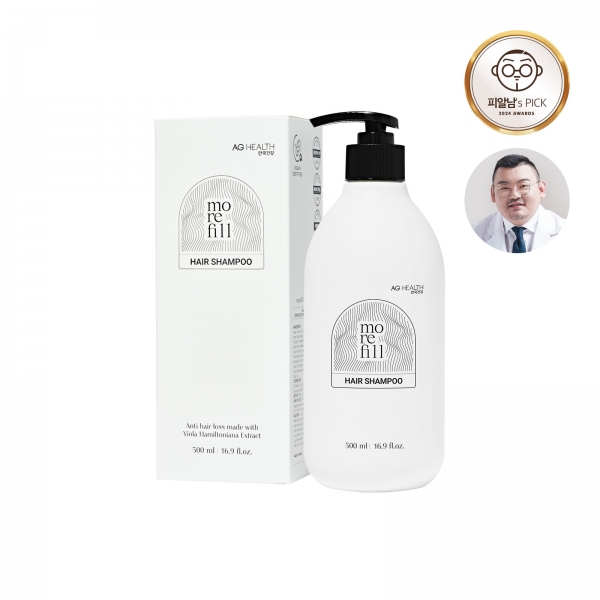 [안국건강] 모리필 천연 탈모샴푸 500ml 콩제비꽃추출물