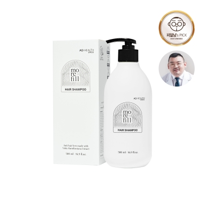 [안국건강] 모리필 천연 탈모샴푸 500ml 콩제비꽃추출물