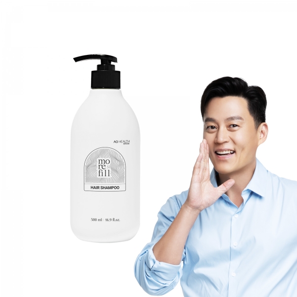 [안국건강] 모리필 천연 탈모샴푸 500ml 콩제비꽃추출물