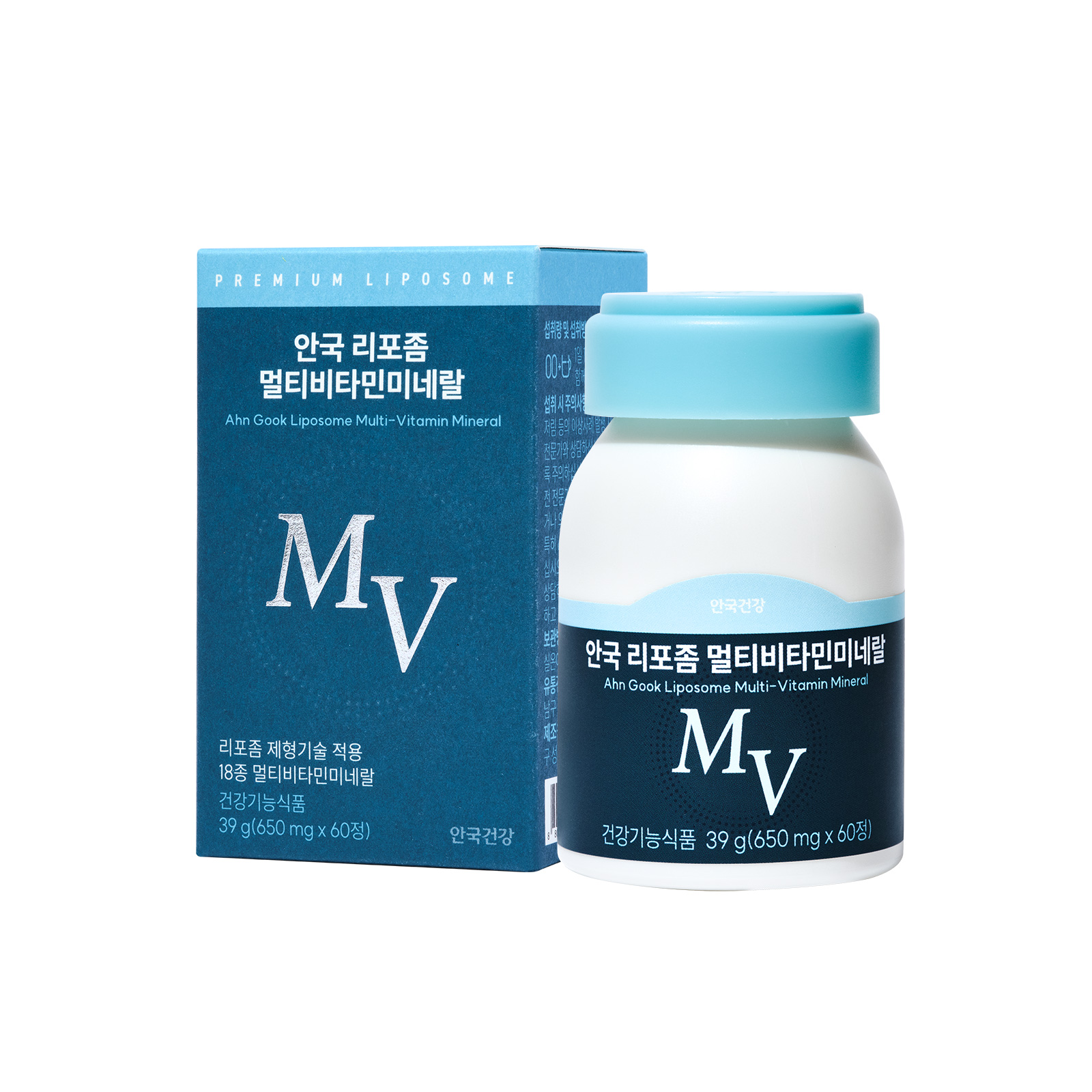 [안국건강] 리포좀 멀티비타민 미네랄 60정 (1개월분)