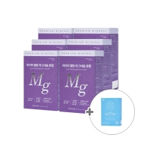 [안국건강][실속패키지](+초임계오메가3) 하이퍼 멜팅 마그네슘 분말 6박스 (6개월분) 글루콘산마그네슘