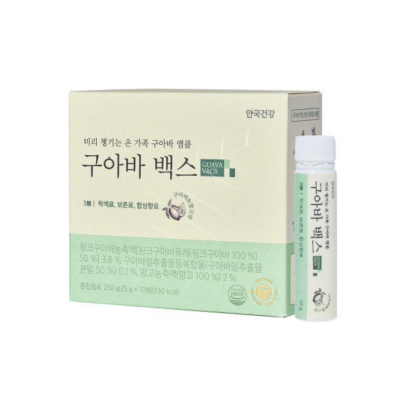 [안국건강] 구아바 백스 10병 1박스