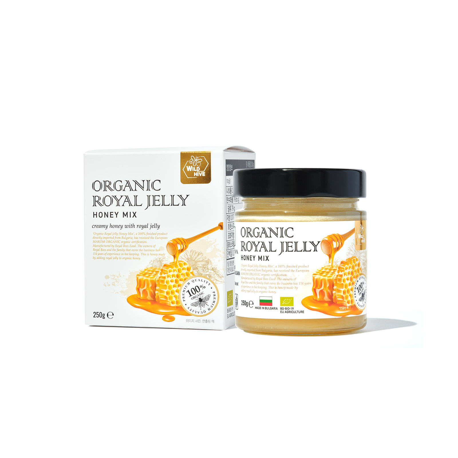 [AG health] Organic Royal Jelly Honey Mix