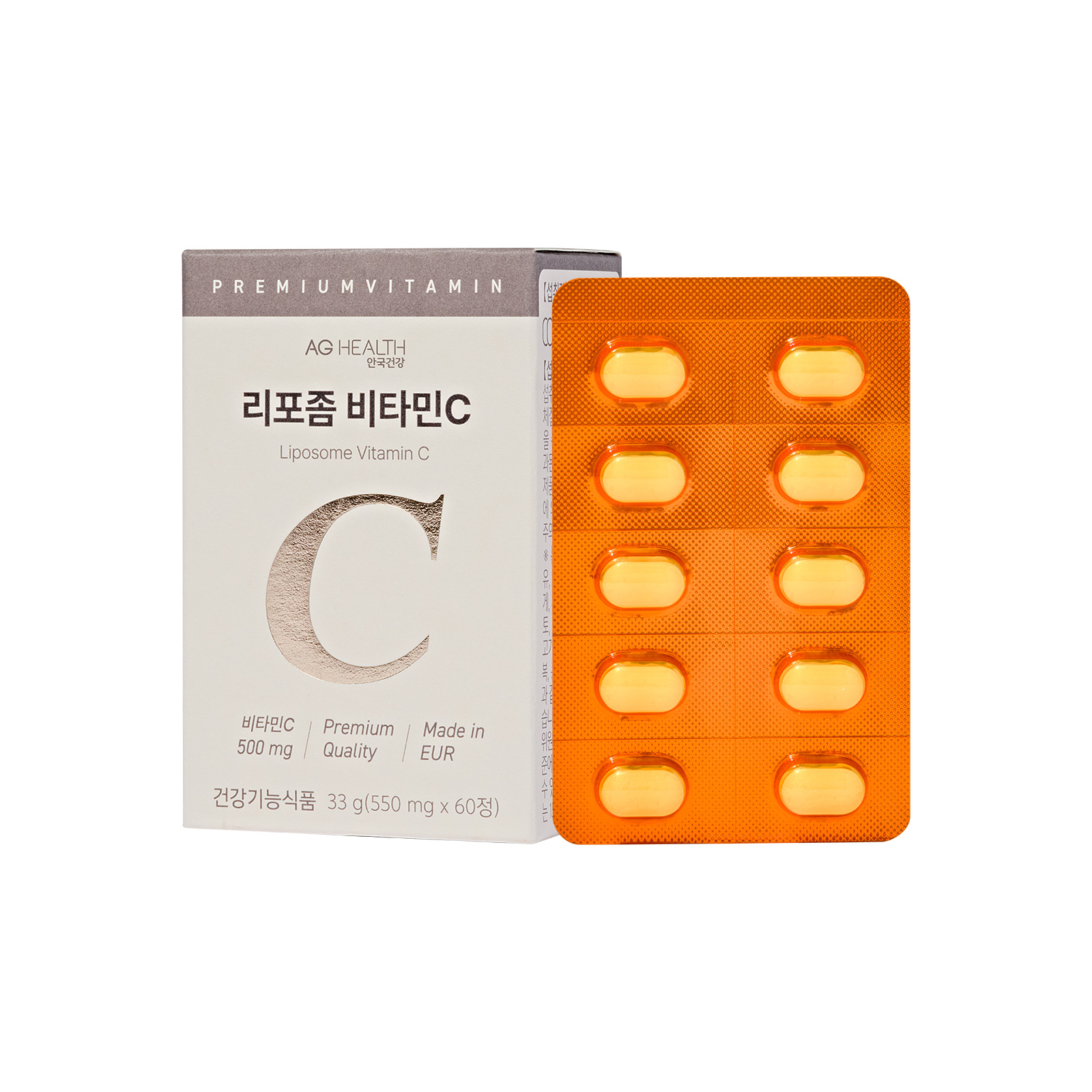 [AG health] Liposome Vitamin C 60 Tablets