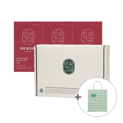[안국건강] 밀크씨슬 60정 3박스 (6개월분) 선물세트