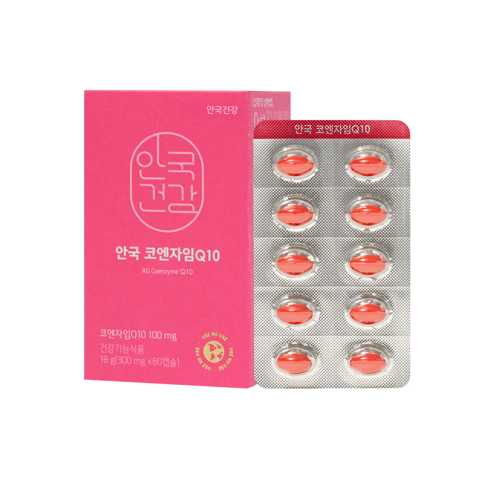 [안국건강][이서진픽] 코엔자임Q10 미니 60캡슐 (1box/3box)