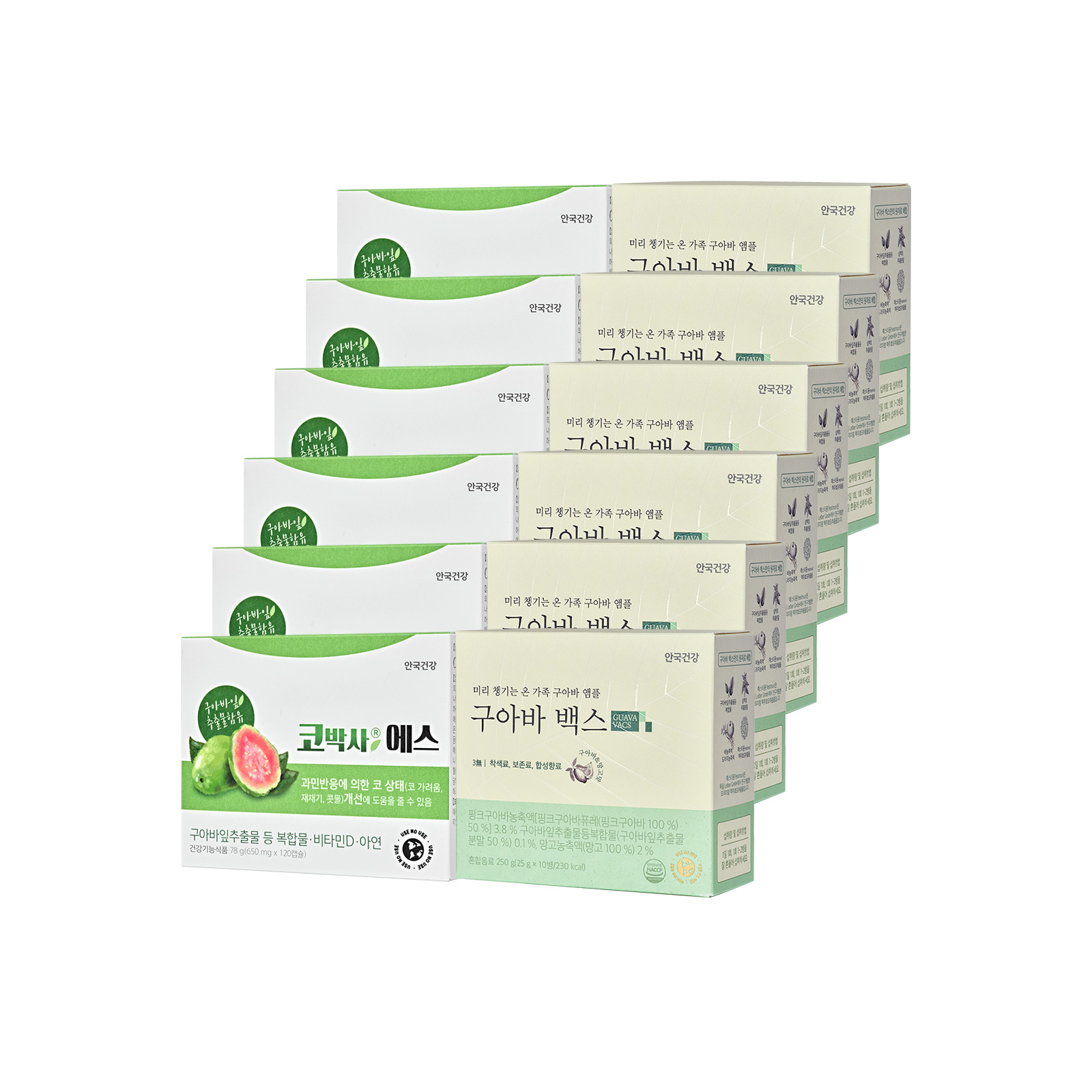 [사은품증정](비서이서진)(15%쿠폰)(+구아바백스6박스) 코박사 에스 120캡슐 6박스 (6개월분)