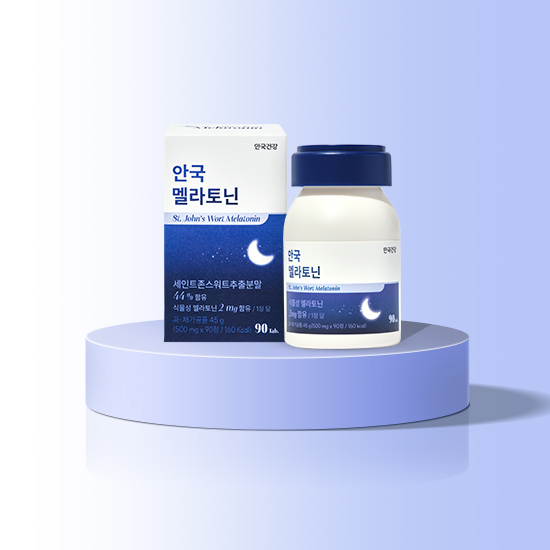 [안국건강](썸머블프) 안국 식물성 멜라토닌 (2mg) 90정 (3개월분)