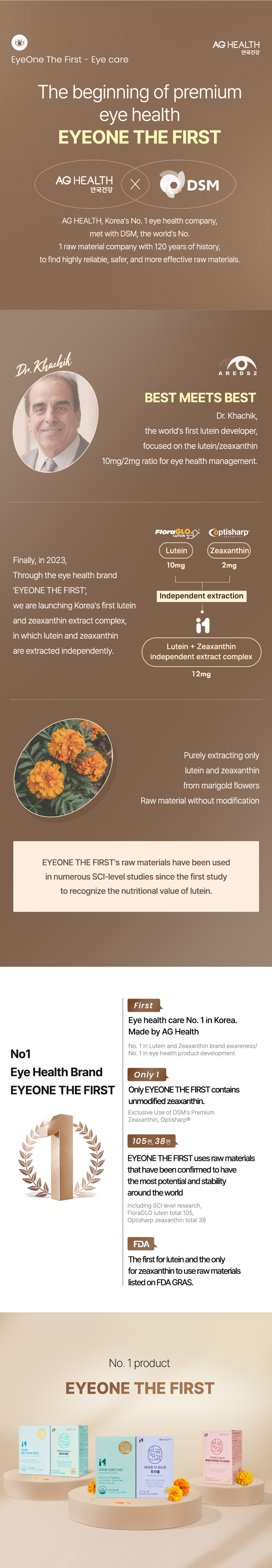 EyeOne Complete Eye Health Supplement - Comprehensive eye nutrition with lutein, zeaxanthin, and vitamins