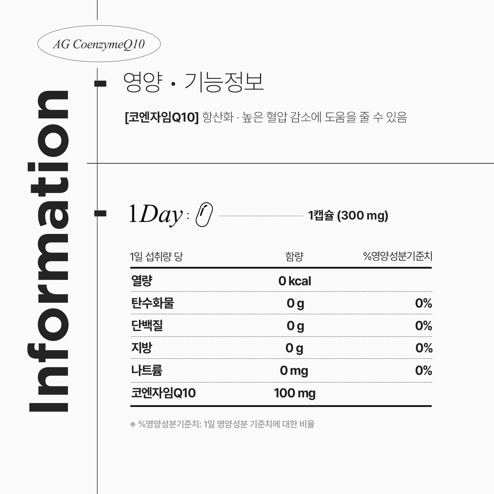[안국건강] 코엔자임Q10 미니 60캡슐 (2개월분)