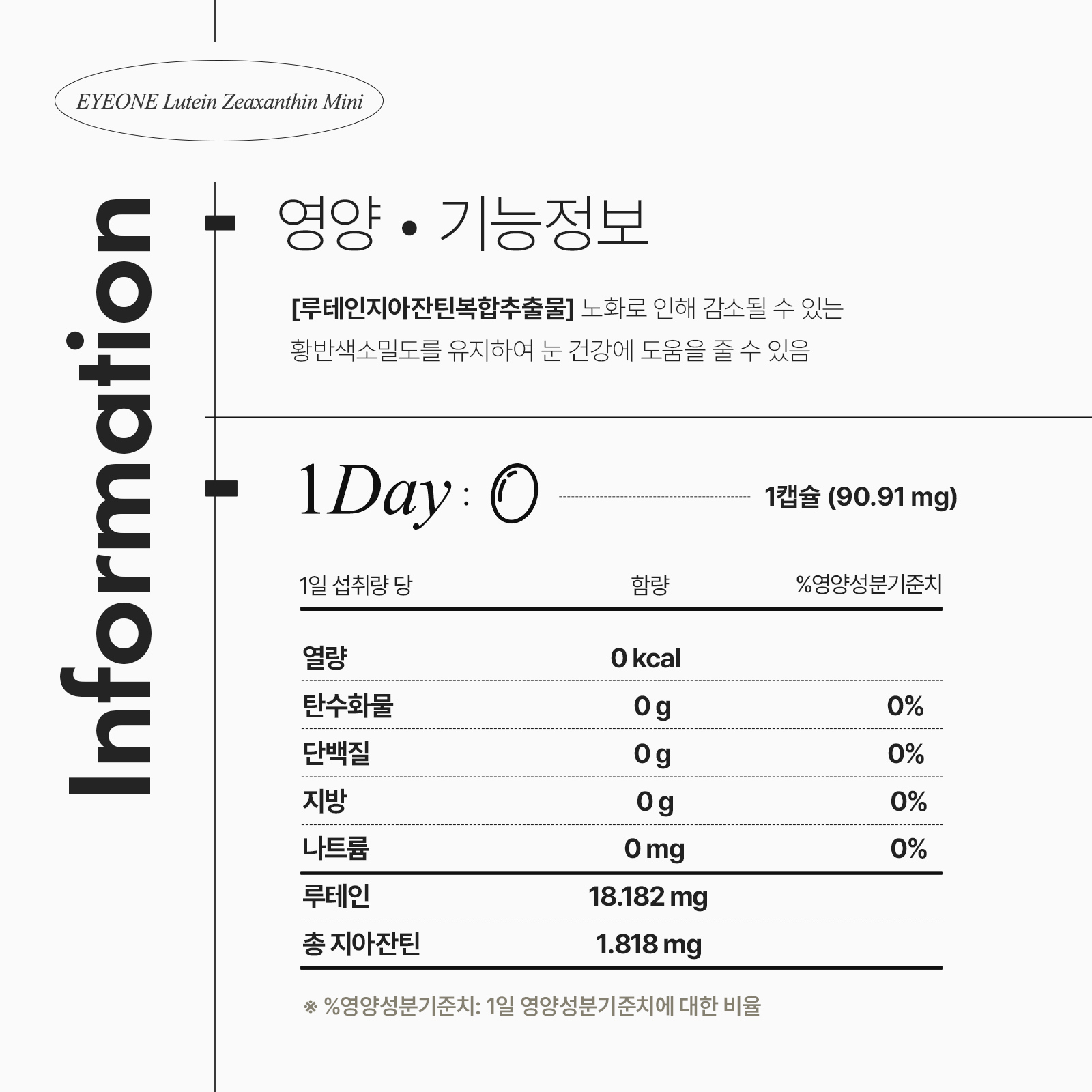 [안국건강] 아이원 루테인 지아잔틴 미니 30캡슐 6박스 (6개월분)