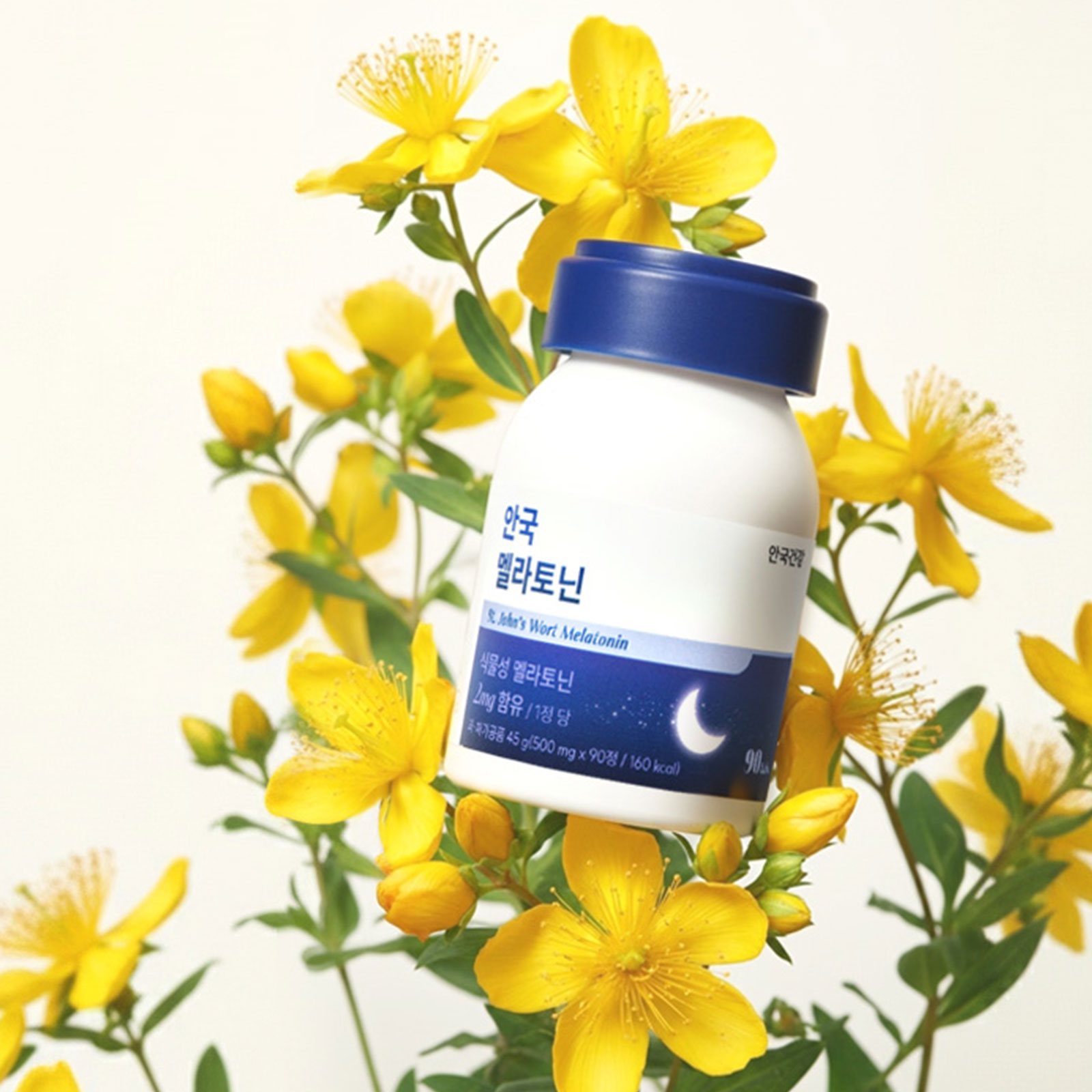 [안국건강] 안국 식물성 멜라토닌 (2mg) 90정 3박스 (9개월분) 선물세트