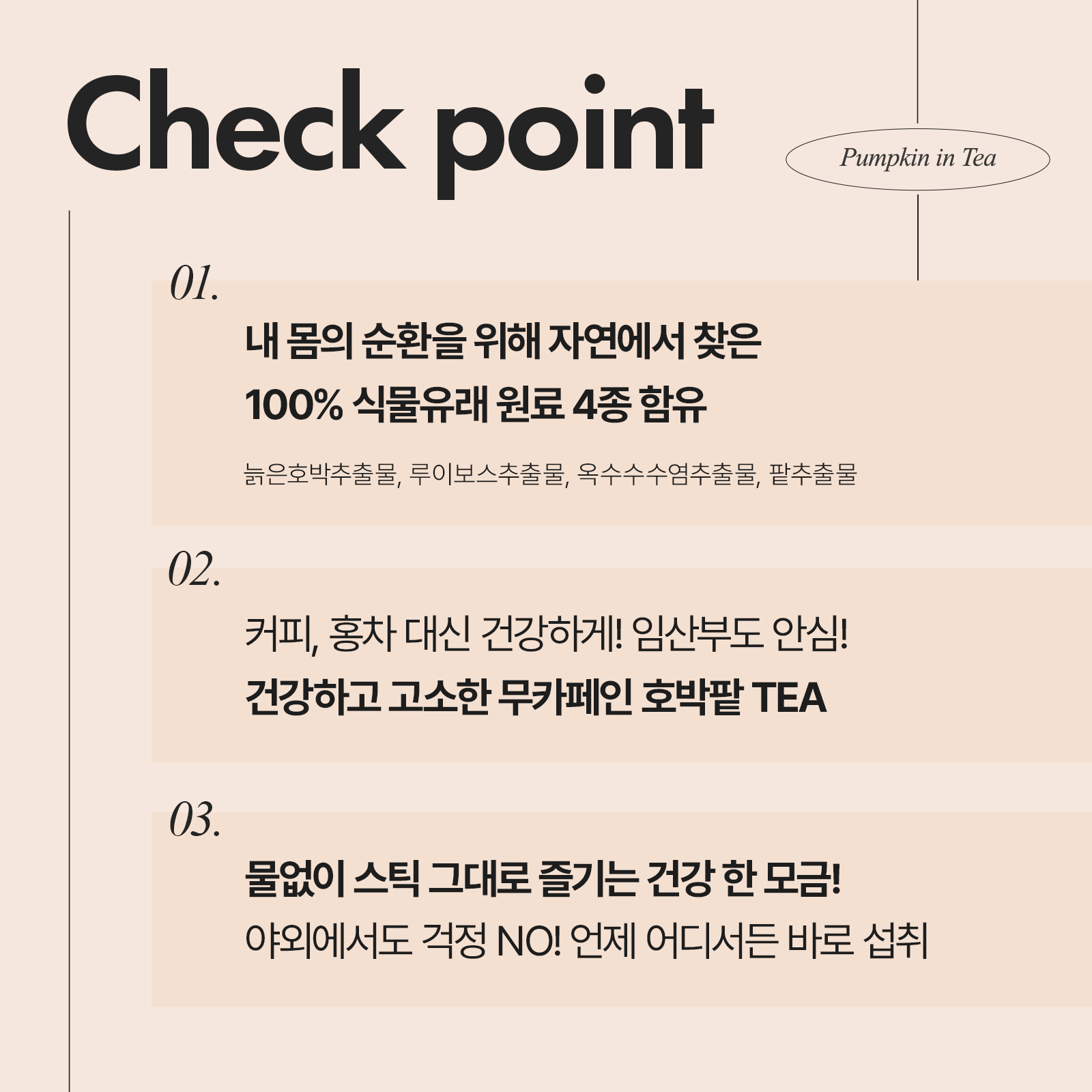 [안국건강] 펌킨 인 티 15포 (15일분)