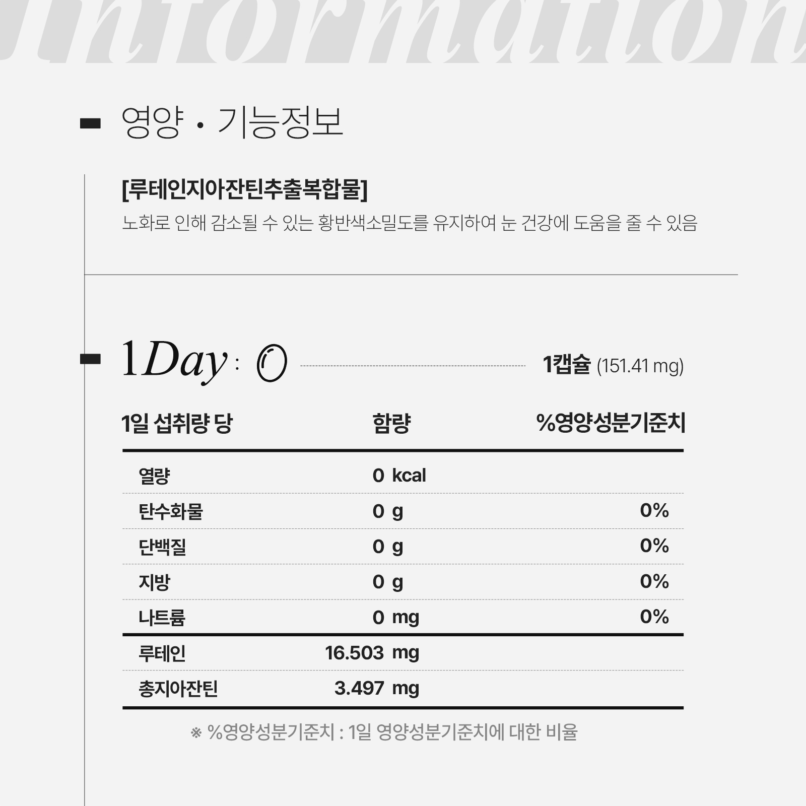 [안국건강][리뉴얼특가] 아이원 루테인 지아잔틴 미니 *개별인정형원료 60캡슐 1박스 (2개월분)